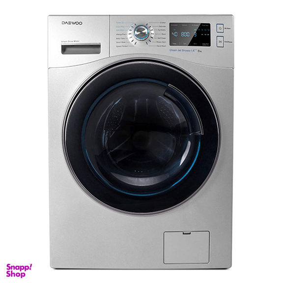 ماشین لباسشویی اتوماتیک دوو مدل LM-881W ظرفیت 8 کیلوگرم