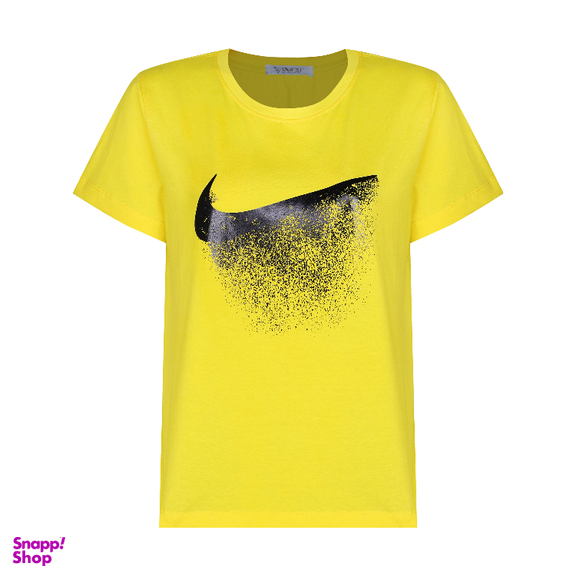 ست تیشرت و شلوار زنانه لوینت کد 6403 رنگ زرد