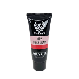پلی ژل ناخن کوکو مدل PEACH GALAEXY کد G02 حجم 60 میلی لیتر