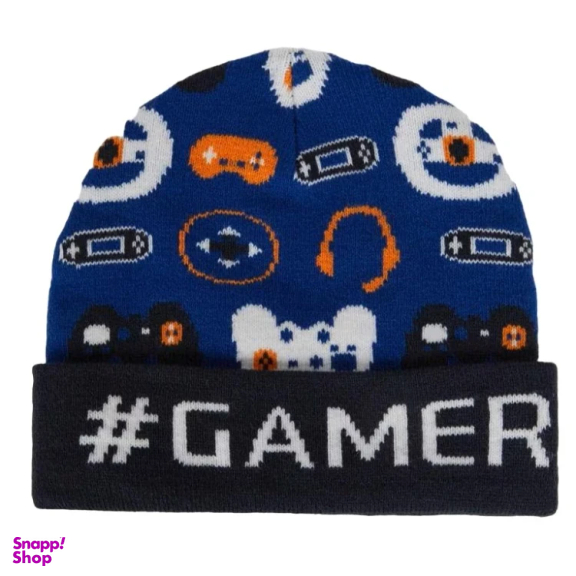کلاه بافتنی پسرانه دفکتو مدل gamers