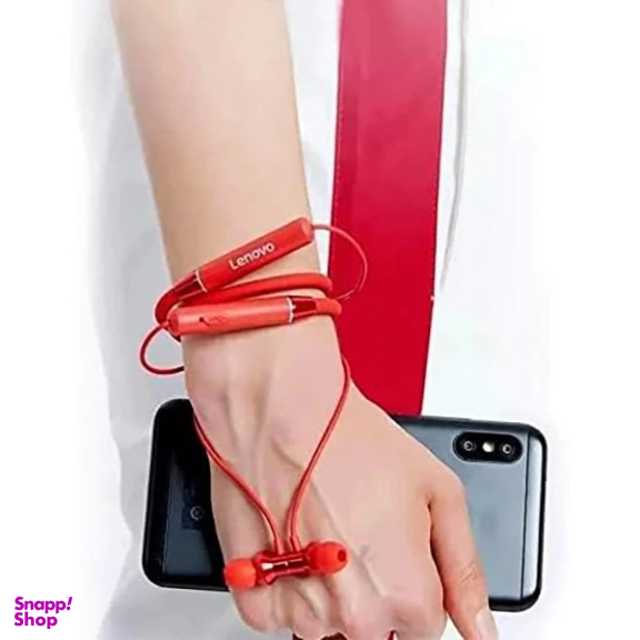 هندزفری بلوتوثی دورگردنی لنوو مدل LENOVO HE05