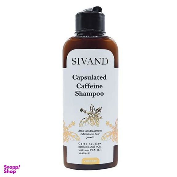 شامپو ضد ریزش مو سیوند مدل Caffein حجم ۲۰۰ میلی لیتر