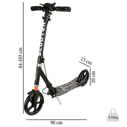 اسکوتر رجال تاشو مدل کمک فنر دار کد NEW 2025