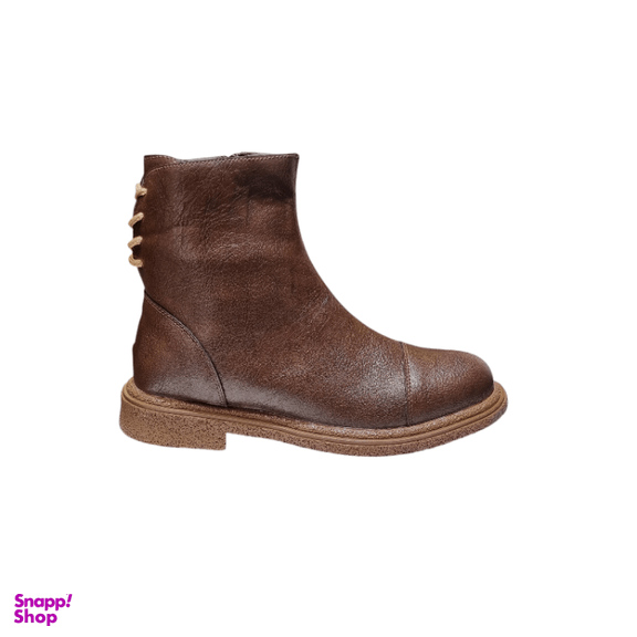 نیم بوت زنانه طرح کابویی کد 3939 رنگ مشکی