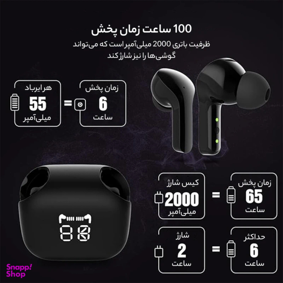 هدفون بی سیم گلوریمی مدل Buds 3 Pro