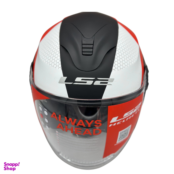 کلاه کاسکت ال اس تو کد Ls2 of570 verso matt black white