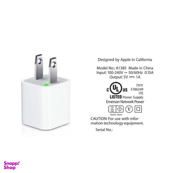 شارژر دیواری طرح اپل مدل MD810 USB Power Adapter