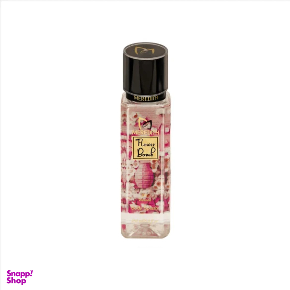 بادی اسپلش زنانه مردیت مدل flower bomb حجم 250 میلی لیتر