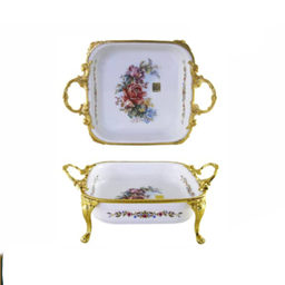 کیک خوری زرین دسته برنج میراکل لیموژ کد 157