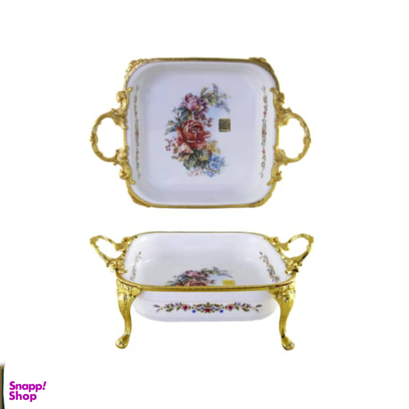 کیک خوری زرین دسته برنج میراکل لیموژ کد 157