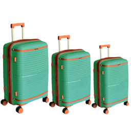 ست چمدان تیتان پلورا مدل TITANPLORA TP6666 TRAVEL IN STYLE مجموعه 4 عددی