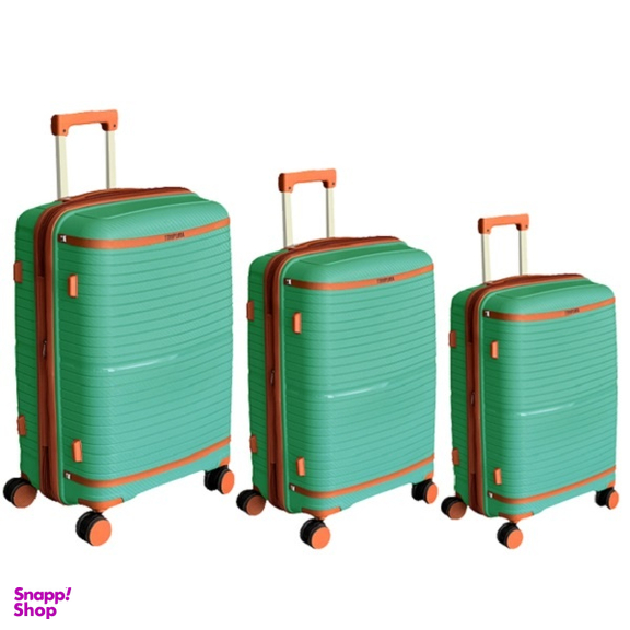 ست چمدان تیتان پلورا مدل TITANPLORA TP6666 TRAVEL IN STYLE مجموعه 4 عددی