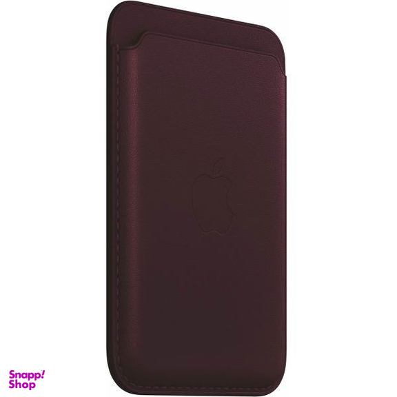 جا کارتی مغناطیسی پشت گوشی موبایل اپل مدل iPhone Leather MagSafe Wallet