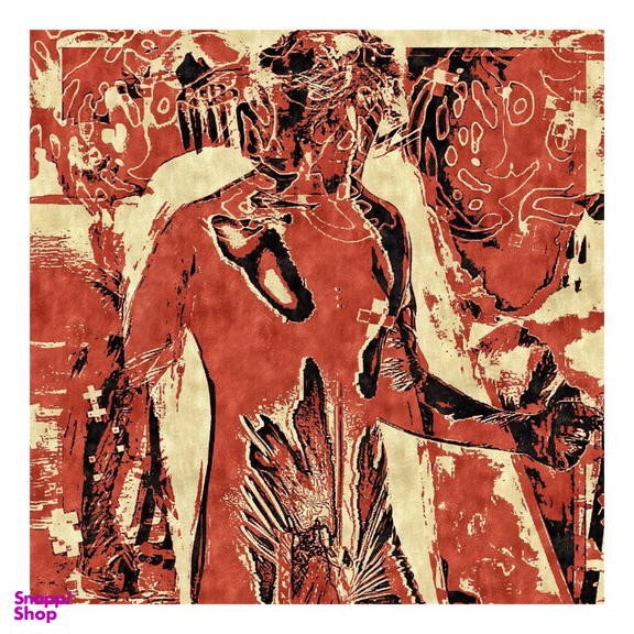 پرینت مقوایی نقاشی دیجیتال مرد شکاک اثر غژو