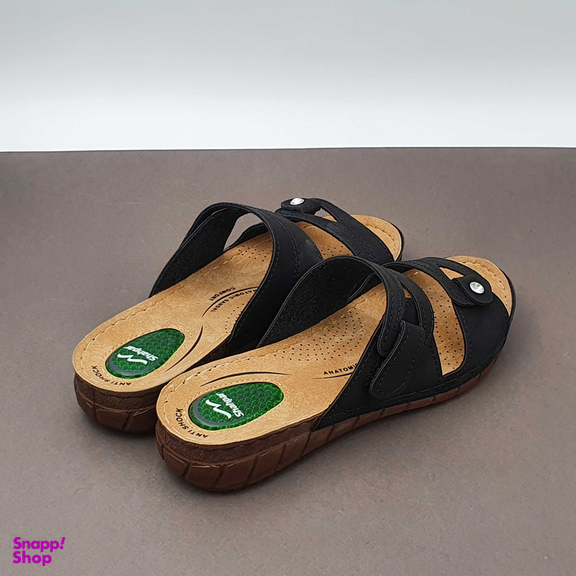 دمپایی زنانه شهپر مدل پدیده کد 104 رنگ مشکی