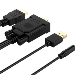مبدل HDMI به VGA و صدا و microUSB اوریکو مدل XD-VATH طول 1 متر