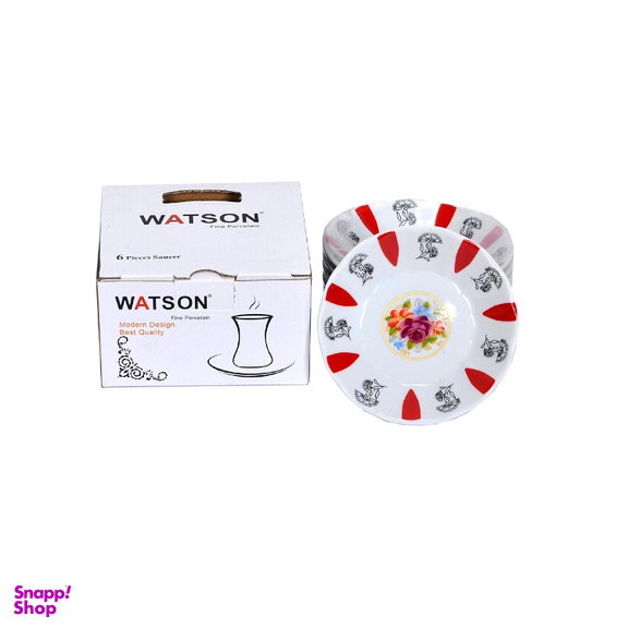 نعلبکی واتسون کد W.3456 بسته 6 عددی