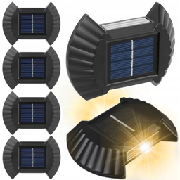 چراغ دیواری خورشیدی مدل دوطرفه پازلی بسته 6 عددی