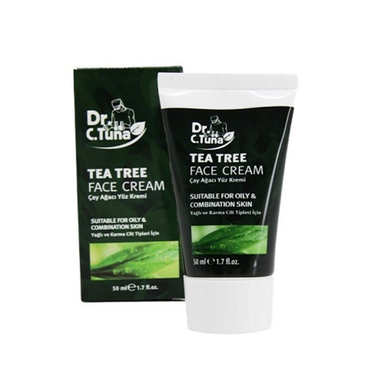 کرم مرطوب کننده دکتر سی تونا مدل Tea Tree حجم 50 میلی لیتر