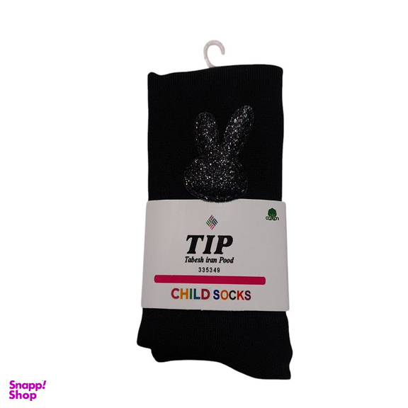 جوراب شلواری دخترانه تابش ایران پود مدل نخ پنبه