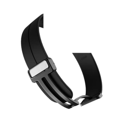 بند ساعت هوشمند سیلیکونی مدل سگک مغناطیسی مناسب برای اپل واچ 42/44/45/49 میلی متر