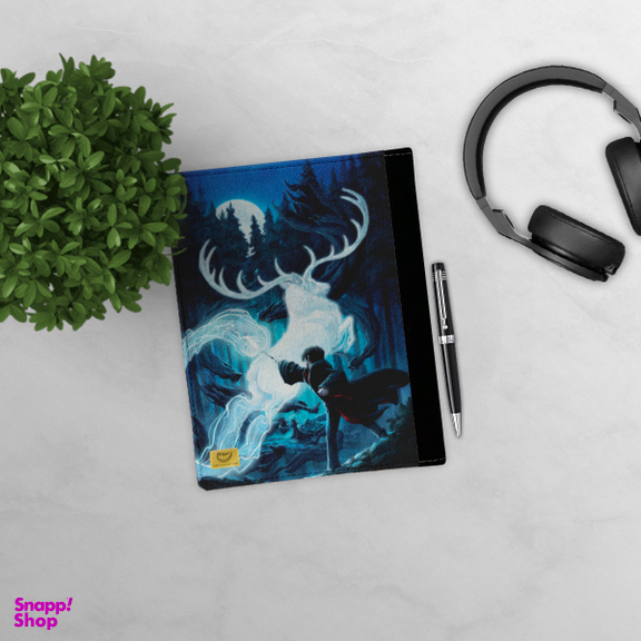 کلاسور ترمه طراحان ایده طرح هری پاتر و جادوی آبی کد cfp1585 سایز A4