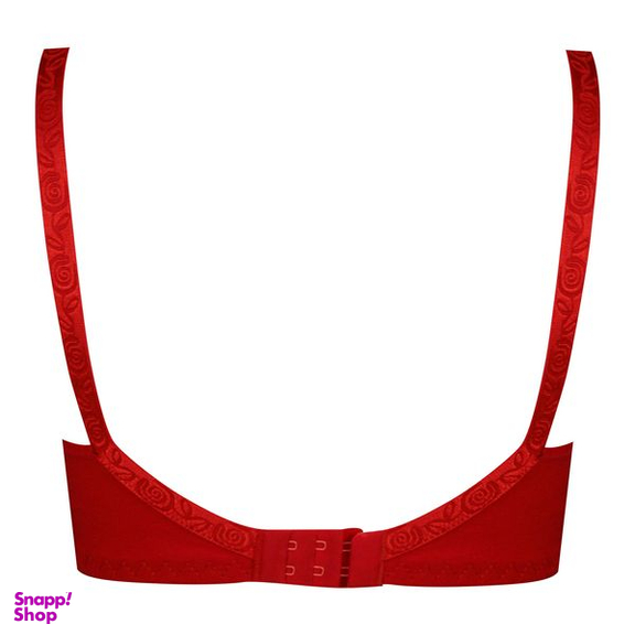 سوتین زنانه پانیذ مدل فنردار کد 22205 رنگ قرمز