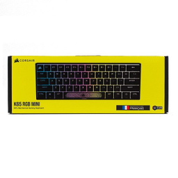 کیبورد مخصوص بازی کورسیر مدل K65 RGB MINI MXRED
