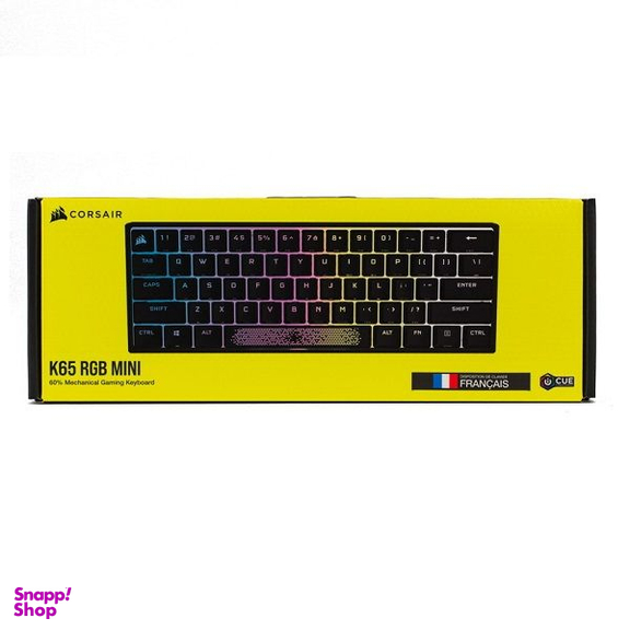 کیبورد مخصوص بازی کورسیر مدل K65 RGB MINI MXRED