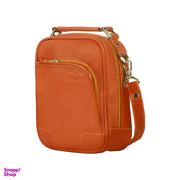 کیف چرم طبیعی مردانه آروین چرم کد AR-121