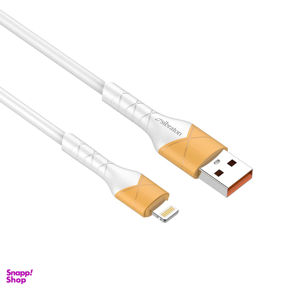 کابل تبدیل USB به لایتنینگ سیبراتون مدل S403I طول 1 متر