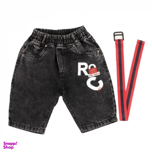 شلوارک پسرانه کد 6793269 رنگ مشکی