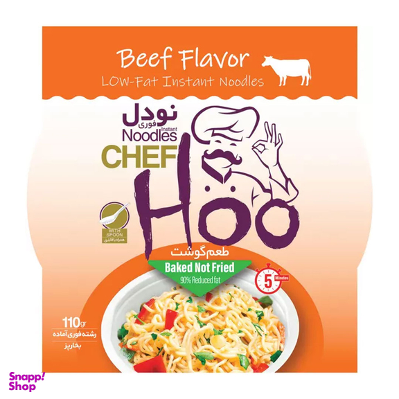 نودل کاسه ای شف هو طعم گوشت وزن 110 گرم