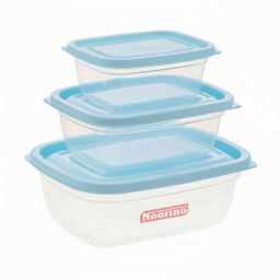 ظرف نگهدارنده نورینو مدل روژا کد 015 مجموعه 3 عددی