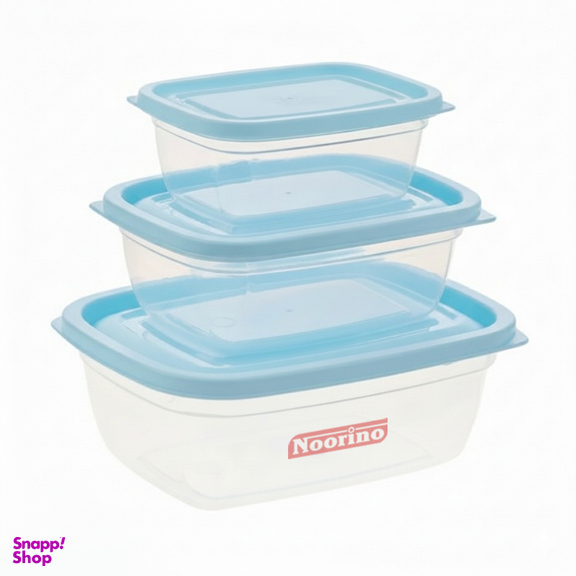 ظرف نگهدارنده نورینو مدل روژا کد 015 مجموعه 3 عددی