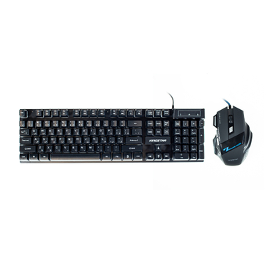 کیبورد و ماوس گیمینگ کینگ استار مدل KBM255G