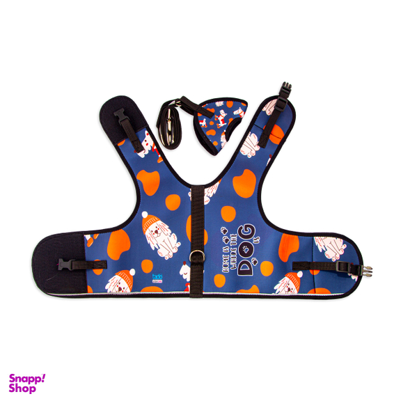 قلاده کتفی سگ تادو کد S107 سایز XL