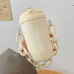 تراول ماگ زنجیر دار مدل one cup گنجایش ۴۸۰ میلی لیتر