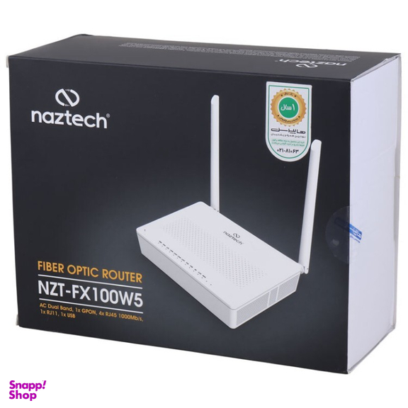مودم فیبرنوری نزتک مدل NZT-FX100W5