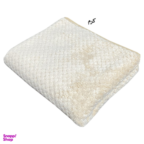 حوله دستی شایسته مدل نسترن سایز 35×75 سانتی متر