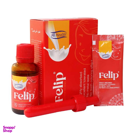 قطره آهن فلیپ های هلث حجم 30 میلی لیتر