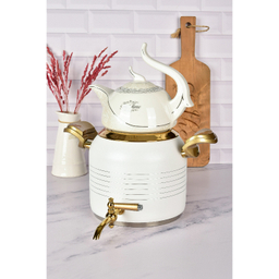 ست کتری و قوری کروپ ست کد 916 گنجایش 4 لیتر