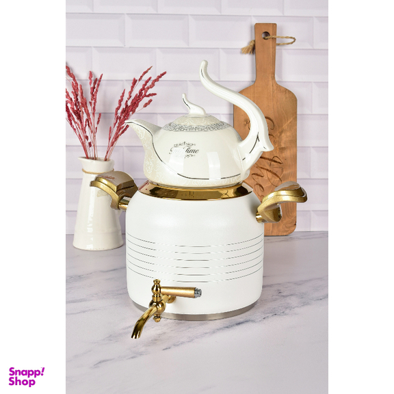 ست کتری و قوری کروپ ست کد 916 گنجایش 4 لیتر