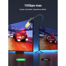 کابل شبکه CAT7 یوگرین مدل NW150 کد 80420 طول 50 سانتی‌ متر