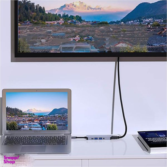 هاب 5 پورت USB-C مدل BYL-2009