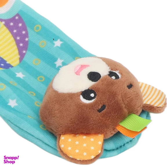 جغجغه مدل مچ بند و پاپوش عروسکی خرسی بسته 4 عددی