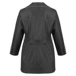 کت پاییزه زنانه مدل ZITZ464 رنگ مشکی