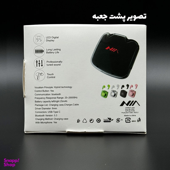 هندزفری بلوتوثی نیا مدل AIR36