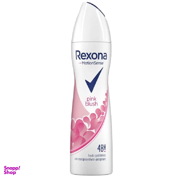 اسپری ضد تعریق زنانه رکسونا مدل Pink Blush حجم 200 میلی لیتر
