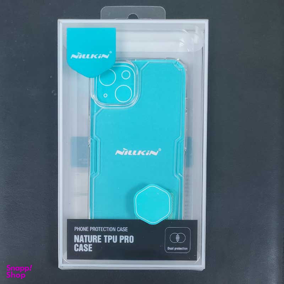 کاور نیلکین مدل Nature TPU Pro مناسب برای گوشی موبایل اپل iPhone 13 / 14
